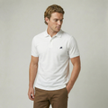 White Custom-Fit Poloshirt