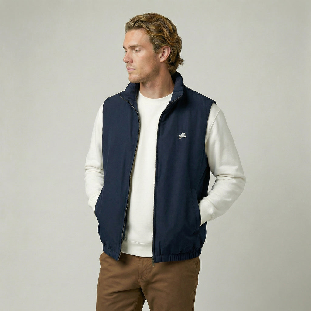 Navy Padded Vest